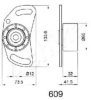 DAIHA 1350587303 Tensioner, timing belt